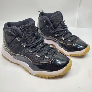 Nike Air Jordan 11 Retro GS Jubilee-25th Anniversary 378039-011 Sz 12